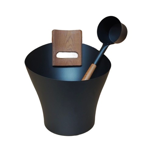 Aluminum sauna bucket - sauna, with